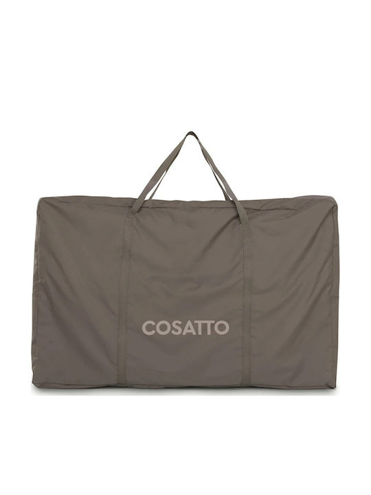 Cosatto Λίκνο-Πάρκο με Στρώμα, Πλαϊνό Άνοιγμα και Ρόδες