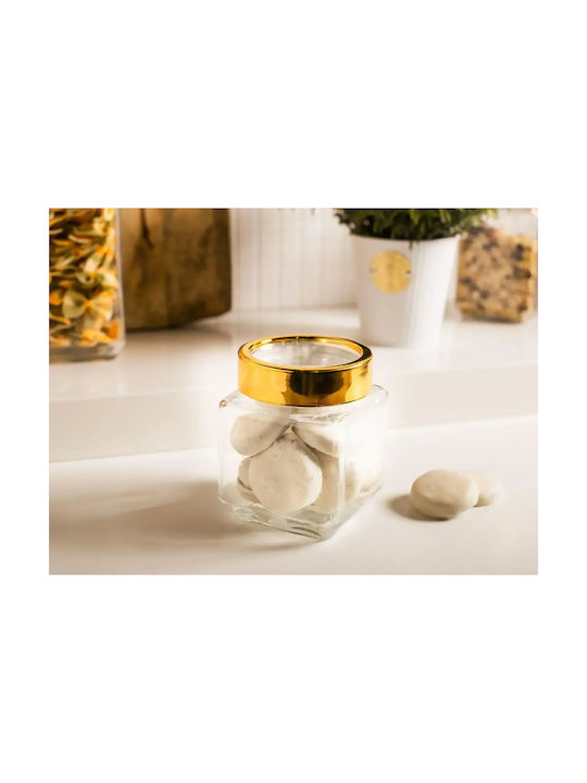 Altom Δοχείο Φαγητού Γυάλινο Χρυσό 500ml