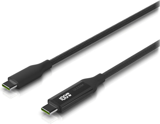 Ubiquiti USB 2.0 Kabel USB-C männlich - USB-C 1m UACC-Cable-USB-100W-1M-Schwarz