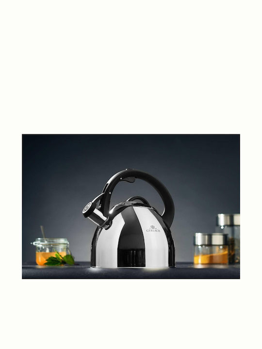 Gerlach Βραστήρας Ανοξείδωτος Γκρι 2800ml