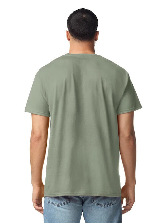 Gildan Ανδρικό Διαφημιστικό T-shirt Κοντομάνικο σε Χρώμα