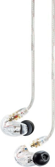 Shure Ακουστικά Ψείρες In Ear Se215 Pro Διάφανα