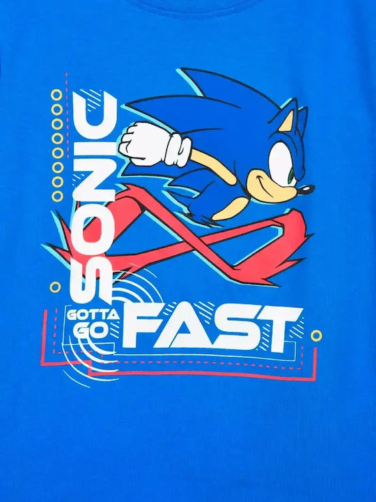 Παιδική Μπλούζα Κοντομάνικη Ρουά Sonic Fast
