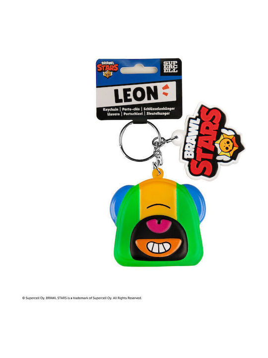 Μπρελόκ Brawl Stars Squishy Keychain Leon