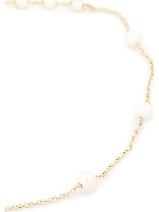 Women's Gold Chain Bracelet 14K 19.5cm