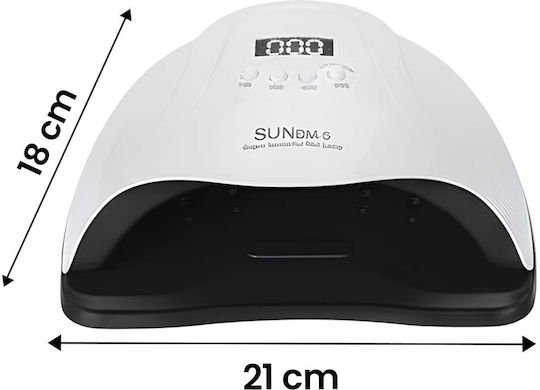 Avizar UV/LED Nagellack Aushärtungslampe 20W Eingebauter Timer Weiße Schwarze