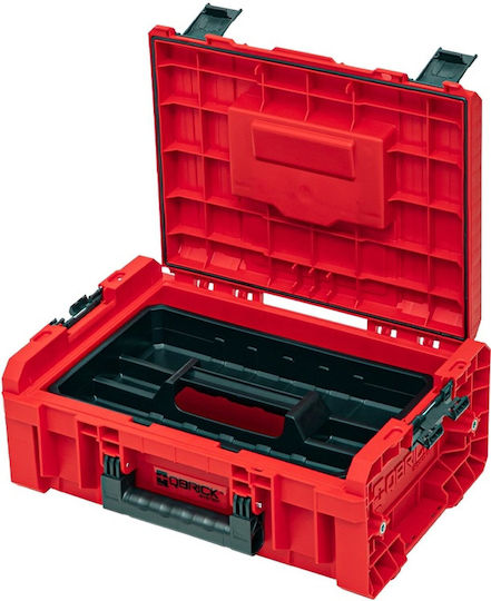 Qbrick Werkzeugkoffer 2.0 Rot Ultra Hd Maßgeschneiderter Werkzeugsatz