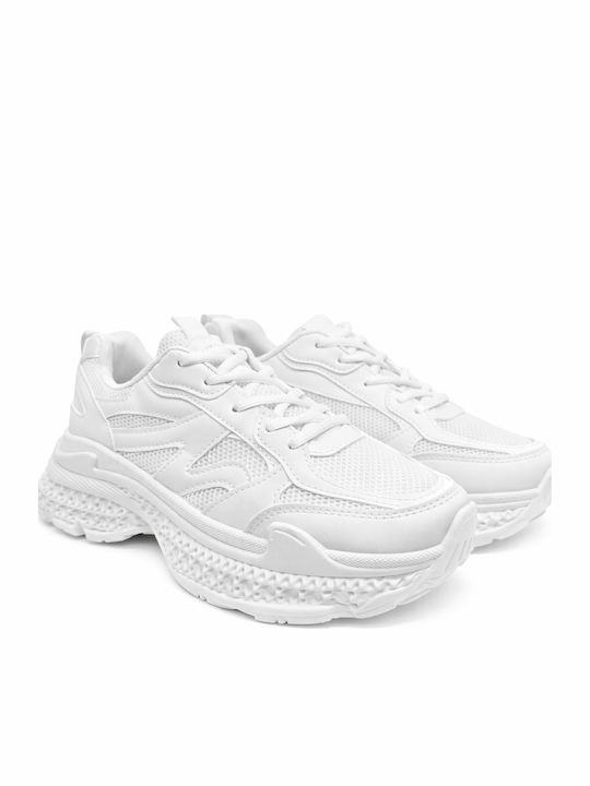 Damen Chunky Sneakers Weiß
