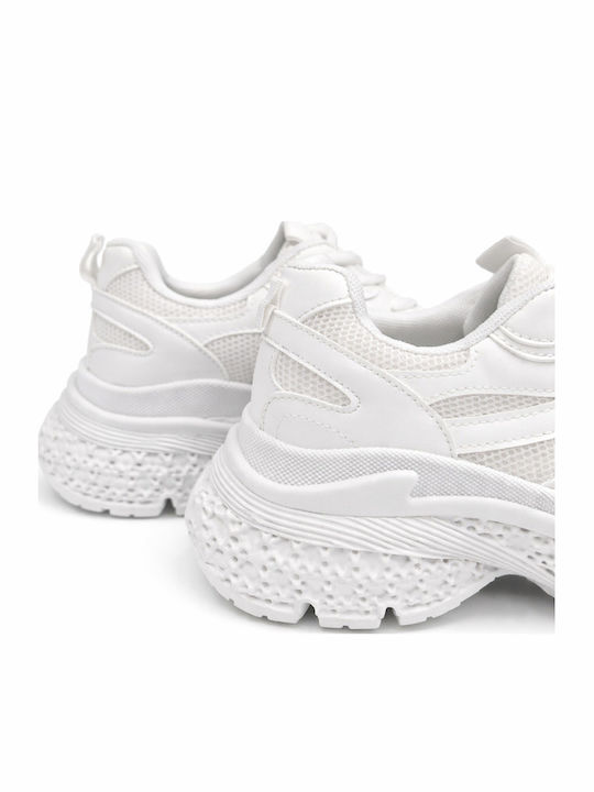 Damen Chunky Sneakers Weiß