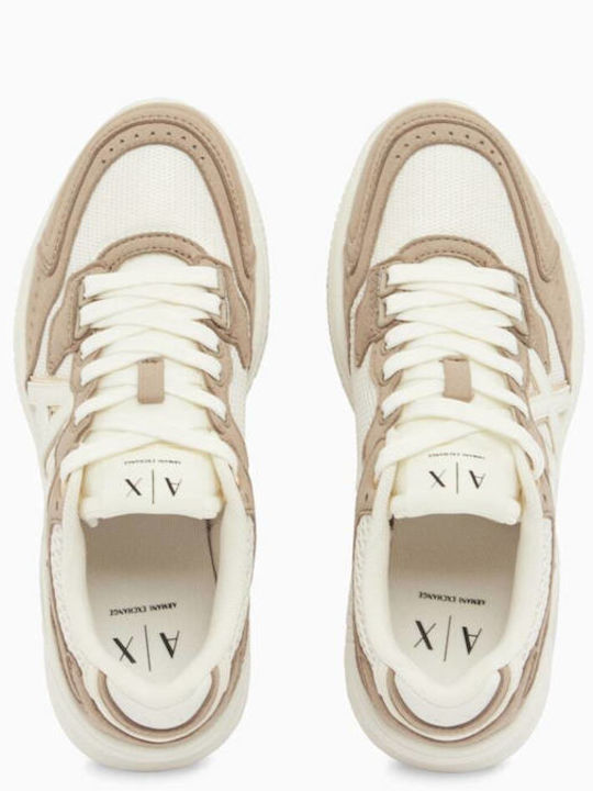 Armani Exchange Сникърси Бежови