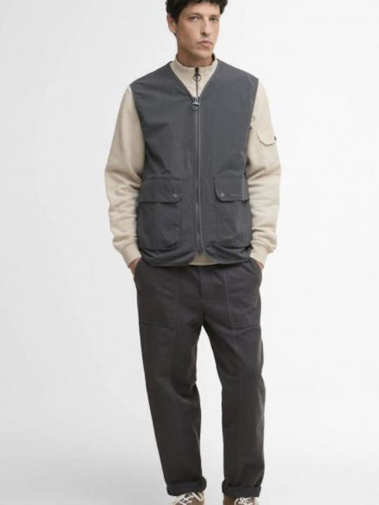 Sleeveless Jacket Asphalt