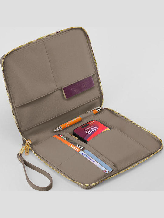 Boutique Travel Tech Organiser Bagbase Bg756 Taupe
