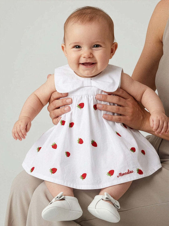 Baby Mädchenkleid Weiß