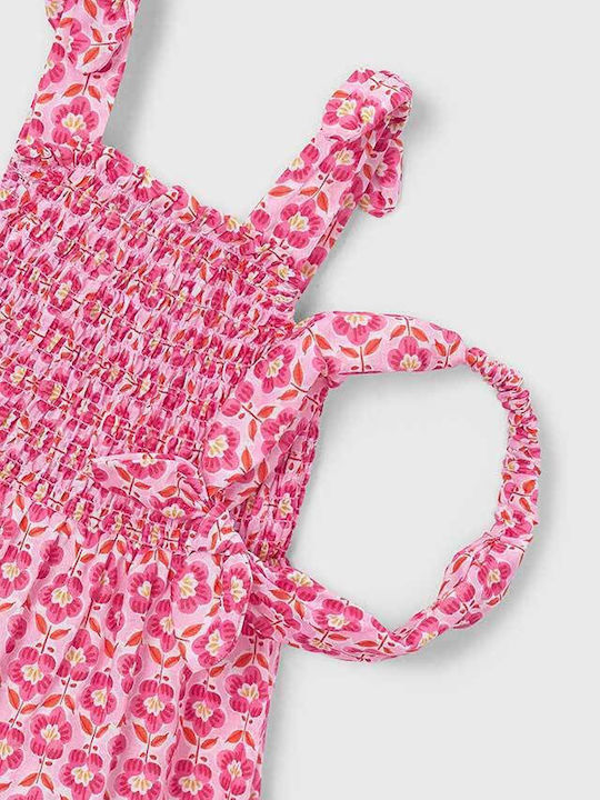 Mädchenkleid Ärmellos Rosa