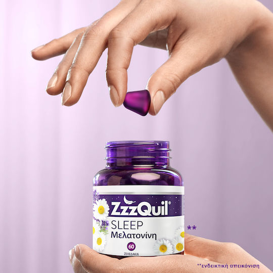 ZzzQuil Sleep Συμπλήρωμα Διατροφής με Μελατονίνη, 60 ζελεδάκια