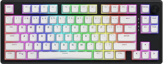 HATOR Skyfall 80 MAG Ασύρματο Ηall Effect Gaming Πληκτρολόγιο Tenkeyless με Magnetic διακόπτες και RGB φωτισμό (Αγγλικό US)