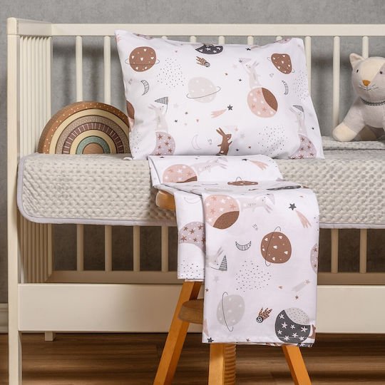Melinen Комплект с Ластик Кафяв 70x140см Melinen Комплект с Ластик Кафяв 70x140см