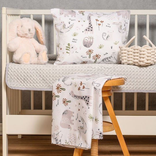 Melinen Комплект С Ластик Сив 70x140см Melinen Комплект С Ластик Сив 70x140см