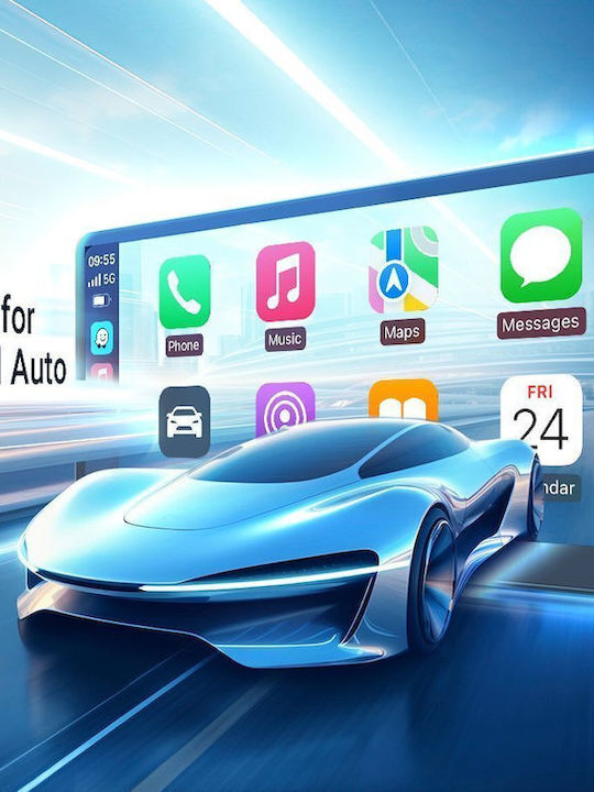 Minix Cp89-hd 8.9 Inches Premium Portable Wireless Car Play Android Auto Display