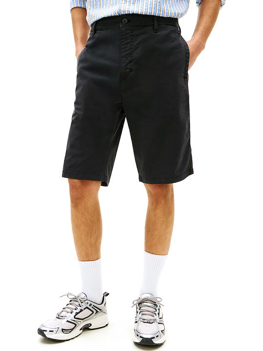 Tommy Hilfiger Ανδρική Βερμούδα Chino Μαυρο