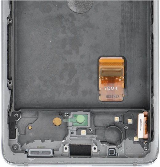Samsung Екран със Сензорен Механизъм за Samsung Galaxy S20 FE (G780F, G781F) (Бял)