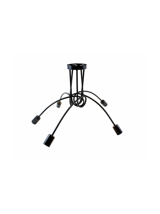 Lumini Suspendate Negru 65x34cm