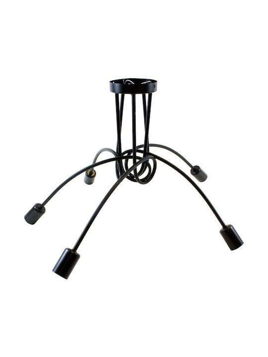 Lumini Suspendate Negru 65x34cm