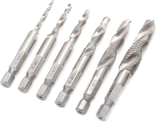 Burghie HSS Cu Cap De Foraj Hexagon Pentru Metal 0.5mm / 0.7mm / 0.8mm / 1.25mm / 1.5mm / 6.35mm