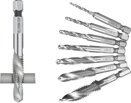 Burghie HSS Cu Cap De Foraj Hexagon Pentru Metal 0.5mm / 0.7mm / 0.8mm / 1.25mm / 1.5mm / 6.35mm