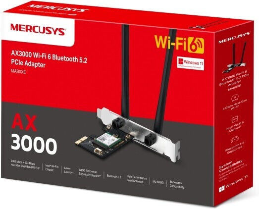 Mercusys Ma80xe Ax3000 Ma80xe