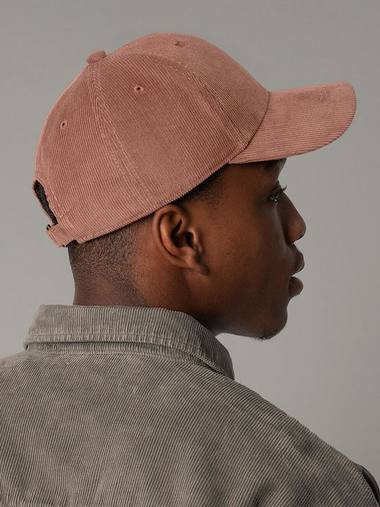 Earthaware Organic Cord Baseball Cap Beechfield B680 Redwood