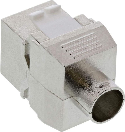 Modul Keystone Rj45 Zola Oțel Inoxidabil Transfer Date Până la 10gb/s 3.8x2.4x1.7 Cm Argintiu