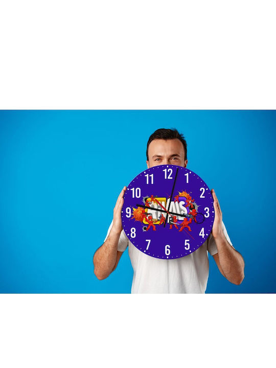 Koupakoupa Kids Wall Clock Roblox Rivals Wooden 30cm