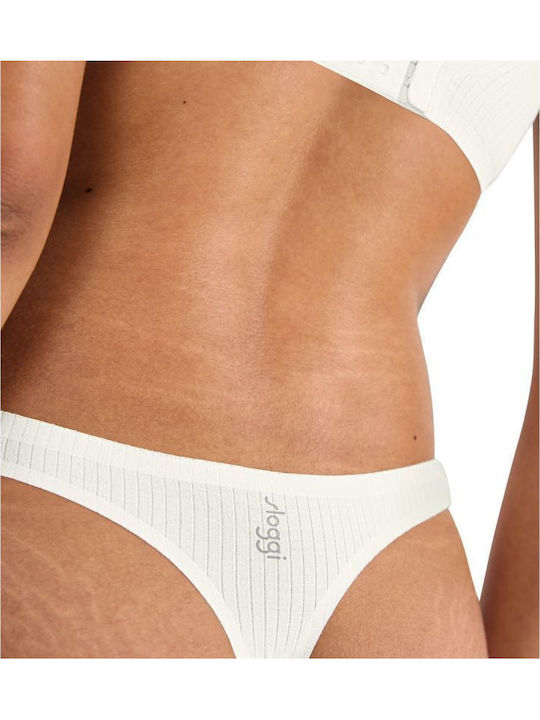 Feel Pure Women's Seamless String Ivory