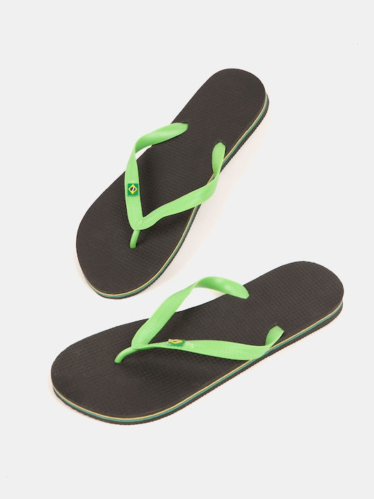 Men's Flip Flops Green