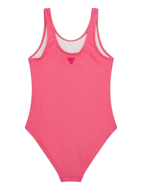 Guess Παιδικό Μαγιό Ολόσωμο Pink Guess Παιδικό Μαγιό Ολόσωμο Pink