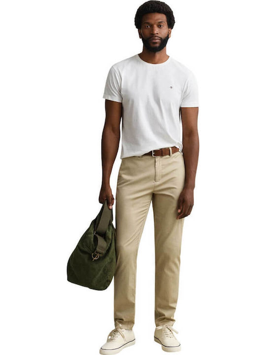 Παντελόνι Chino σε Slim Εφαρμογή Μπεζ