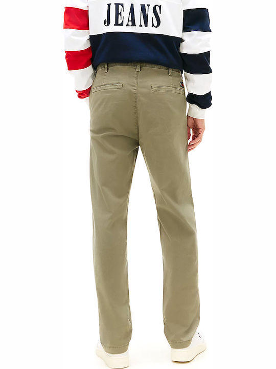 Tommy Hilfiger Παντελόνι Chino Χακι
