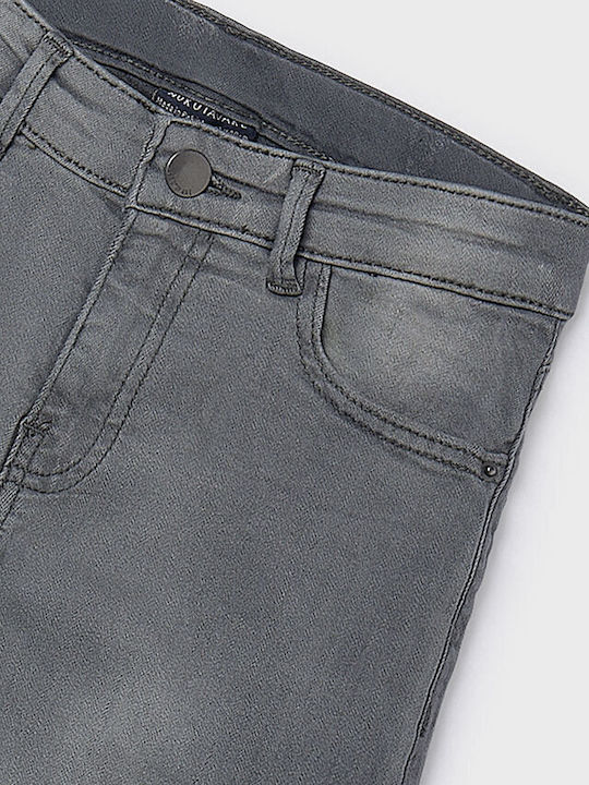 Mayoral Kids' Jeans Trousers Fit Mayoral Grey
