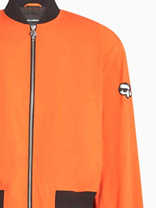 Γυναικείο Bomber Jacket Πορτοκαλι