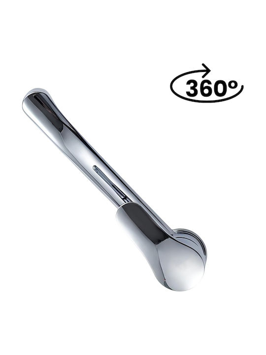 Avizar Chrome Kitchen Faucet Anti-splash 360° Swivel Silver