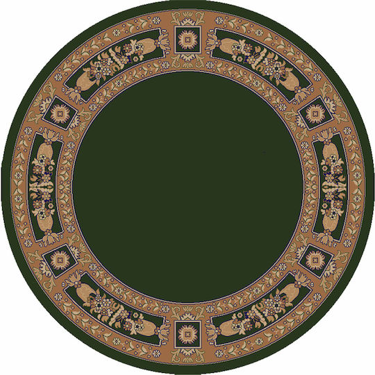Isexan 2000 Orthodoxia Church Carpet Without Eagle Round with Diameter 250cm