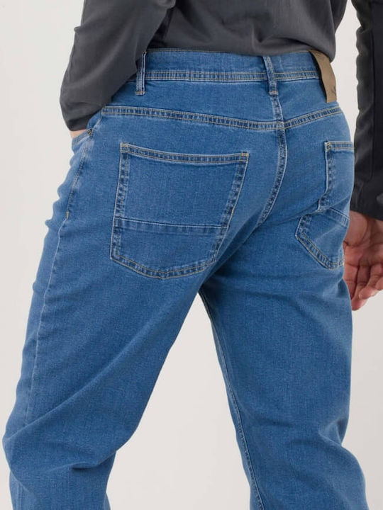 Men's Jeans Pants with Slim Fit Light Blue