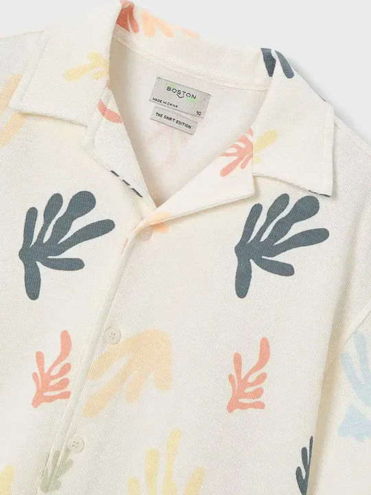 Kids Shirt Short-Sleeved Beige