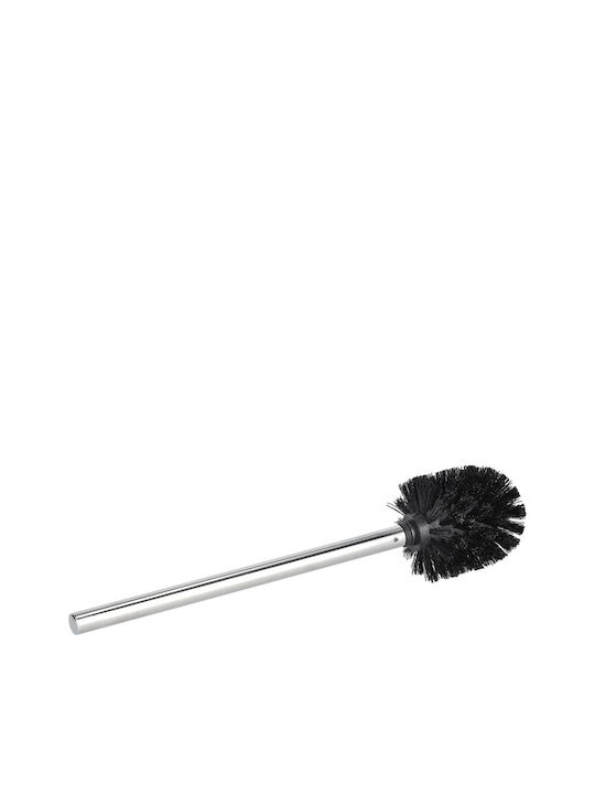 Zeller Perie de Toaletă din Plastic pentru Baie Neagră