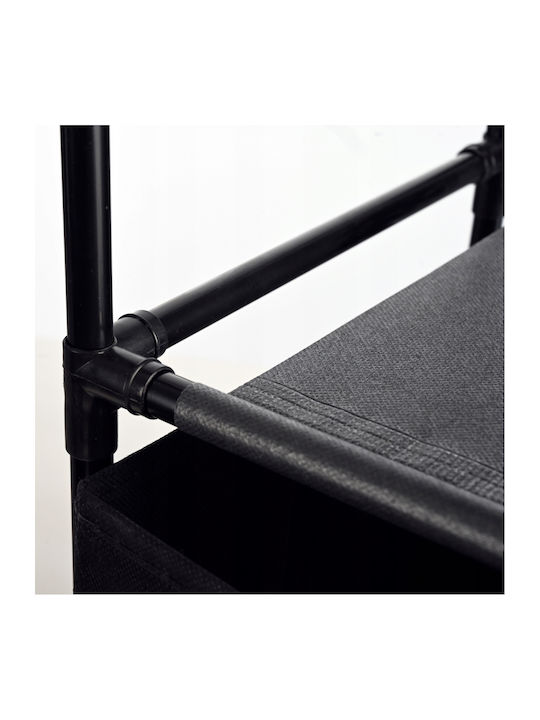 Sertar De Depozitare Din Metal și Țesătură L76xL30xÎ68cm