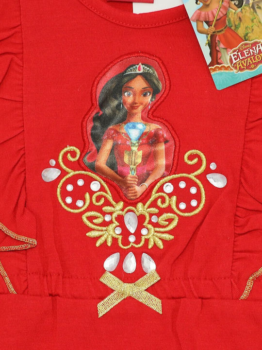 Elena Of Avalor Rochie pentru Copii Fără mâneci Roșu