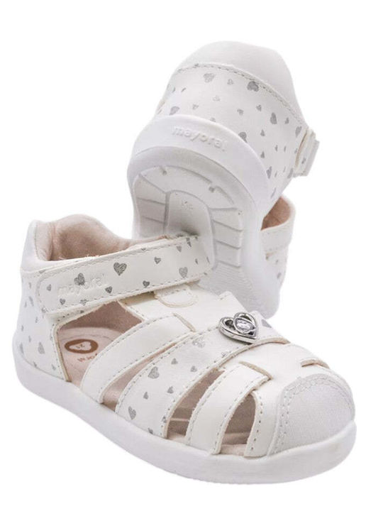 Anatomisch Kindersandalen Weiß
