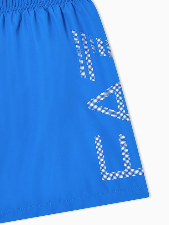 Men's Swimwear Shorts Blue with Patterns