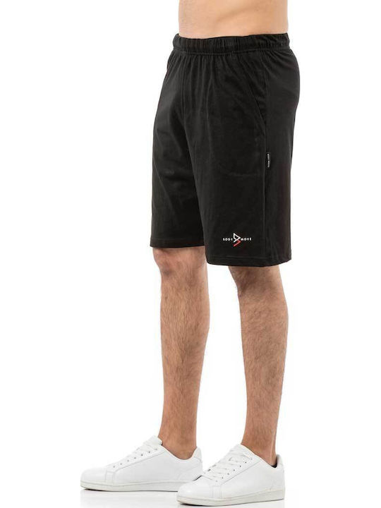 Men's Bermuda Shorts Black 495S26.Black